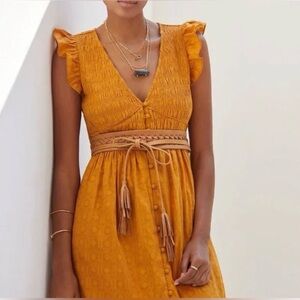 Anthropologie The Peregrine Midi Dress